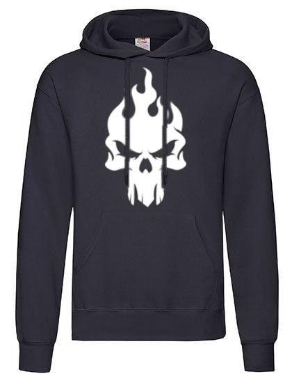 Huppari Flaming skull