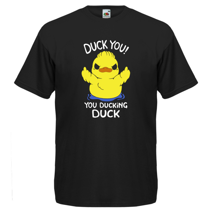 T-paita Duck you!
