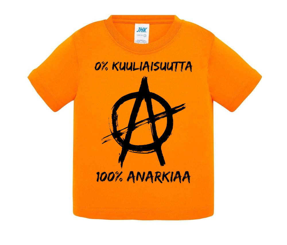 Pienen lapsen paita, 100% anarkiaa