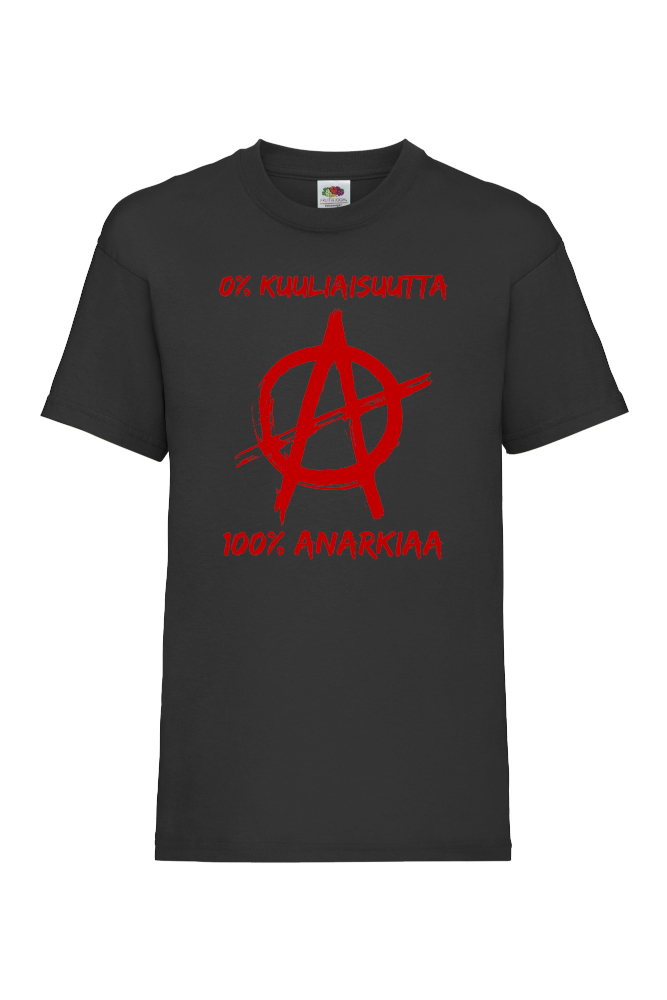 Lasten T-paita 100% anarkiaa