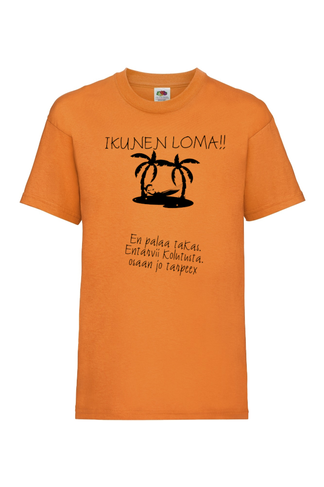 Lasten T-paita, Ikunen loma