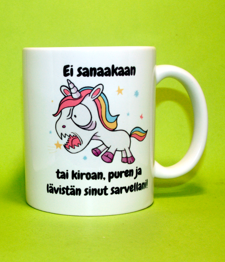 Ei sanaakaan!