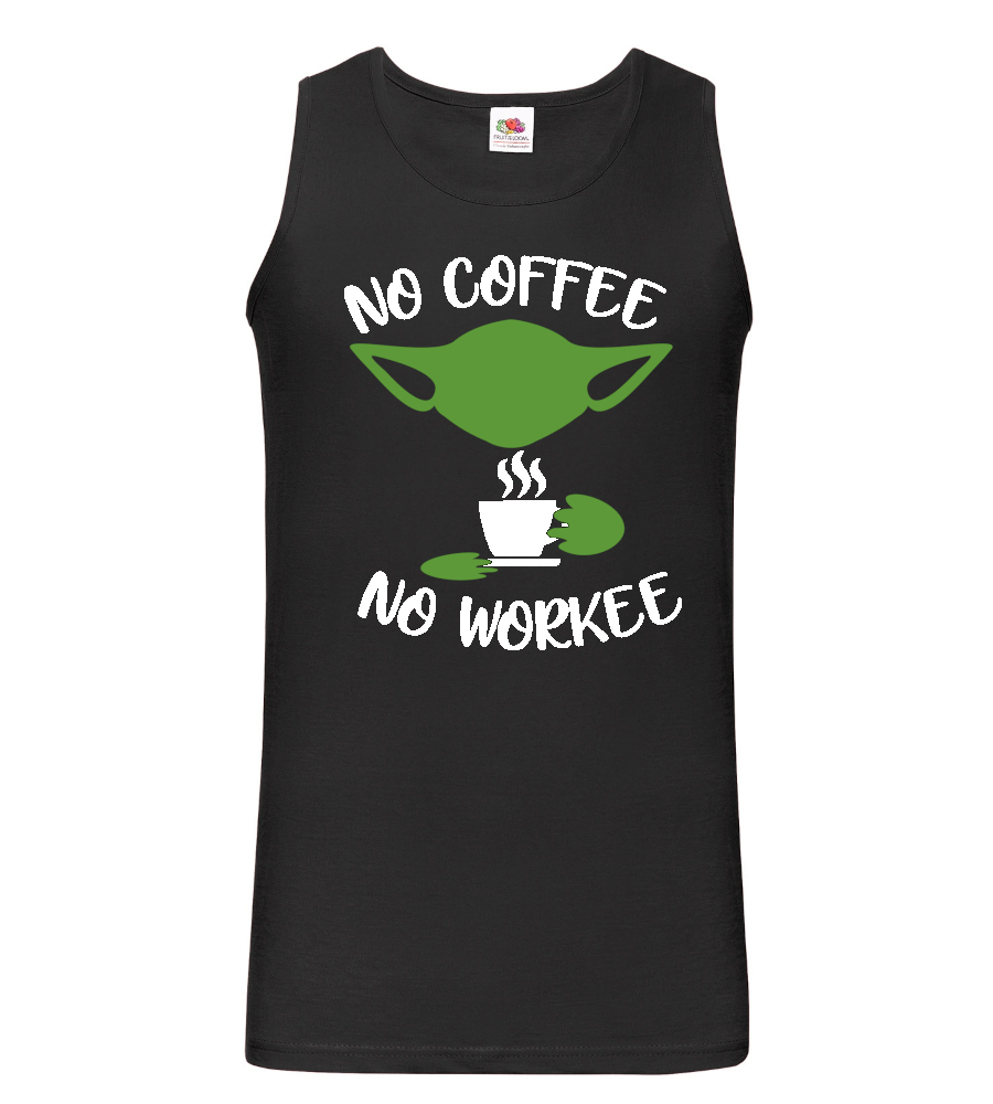 Hihaton paita No coffee no workee