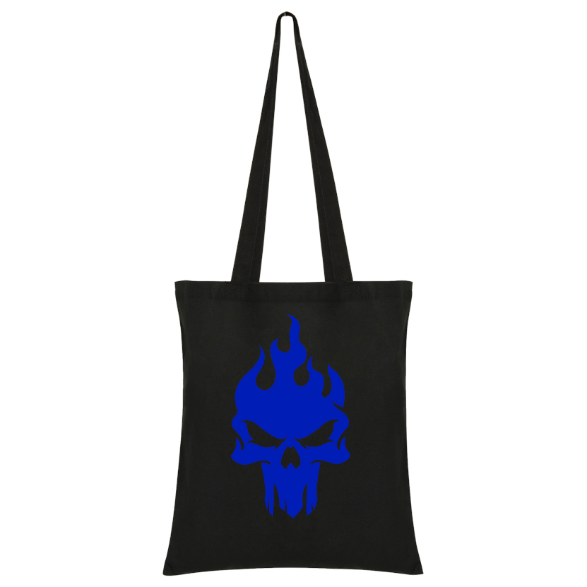 Kangaskassi Flaming skull