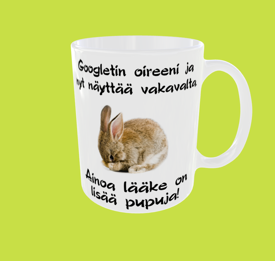 Lääkkeeksi lisää pupuja