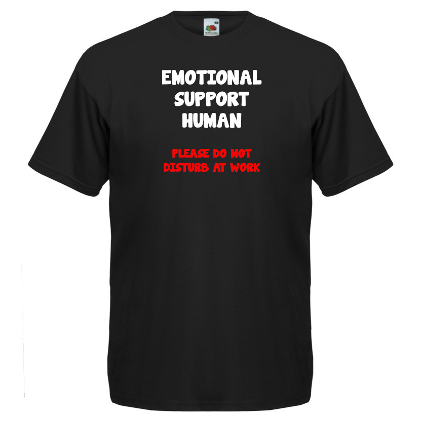 T-paita Emotional support human
