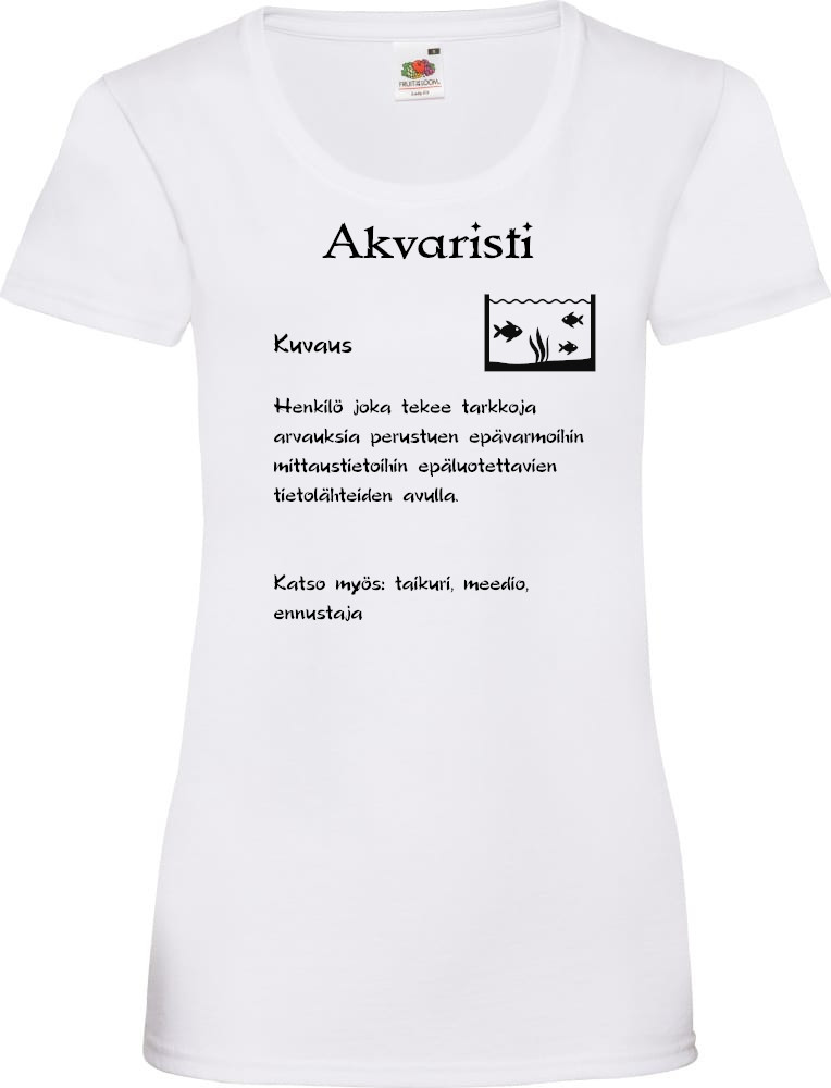 T-paita Akvaristi